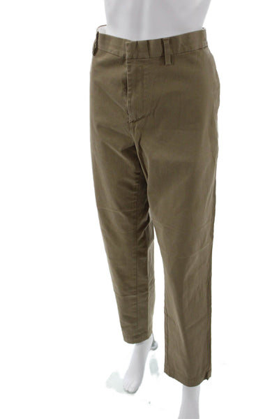 Banana Republic Mens Chino Pants Brown Size 36