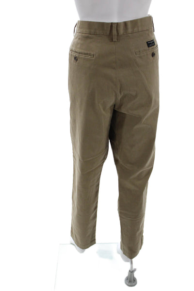 Banana Republic Mens Chino Pants Brown Size 36