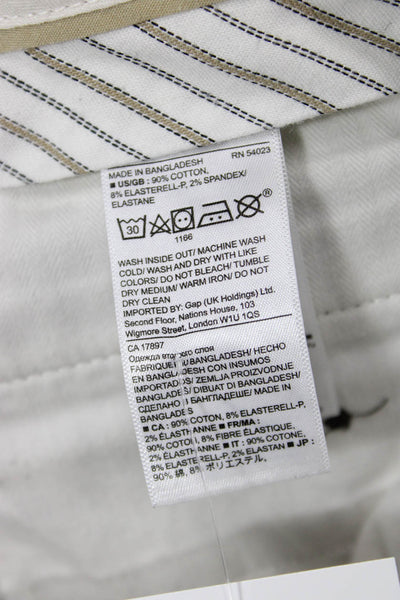 Banana Republic Mens Chino Pants Brown Size 36