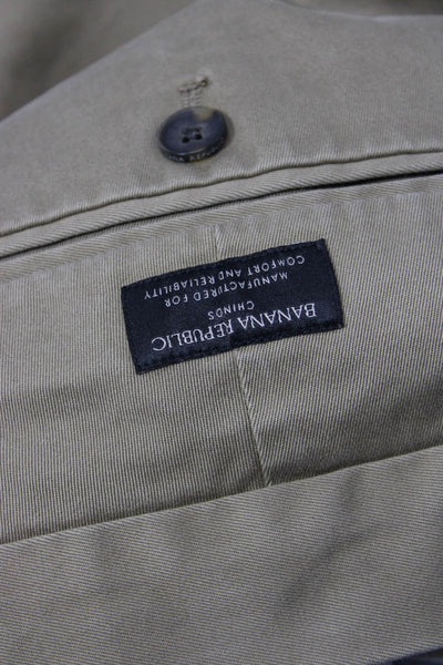 Banana Republic Mens Brown Chinos Size L