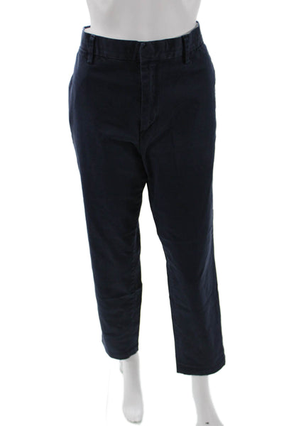 Banana Republic Mens Chinos Dark Blue Size M