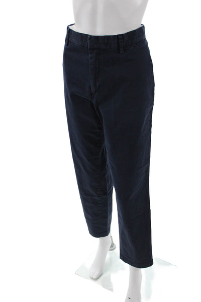 Banana Republic Mens Chinos Dark Blue Size M