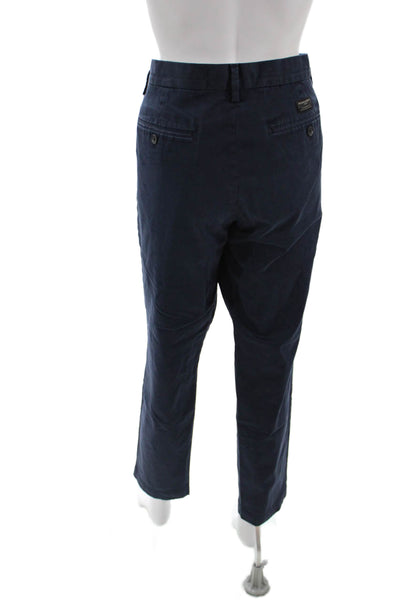 Banana Republic Mens Chinos Dark Blue Size M