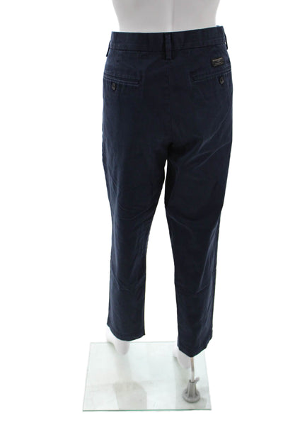 Banana Republic Mens Chino Pants Dark Blue Size L