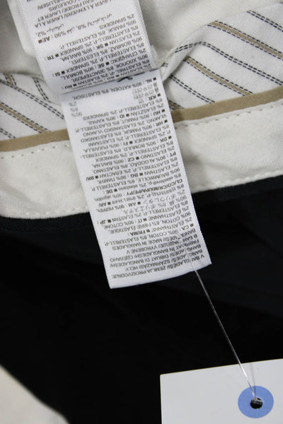 Banana Republic Mens Chinos Black Button Closure Size L