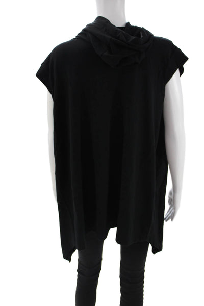 ATKO Womens Gothic Black Short Sleeve Sweater Size M