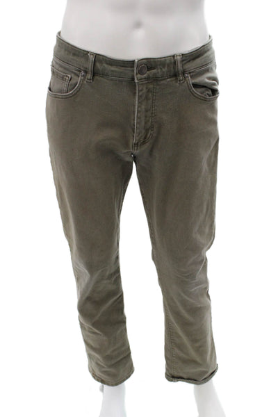 DL1961 Mens Cropped Green Pants Size 34