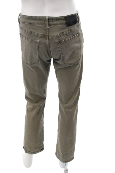 DL1961 Mens Cropped Green Pants Size 34
