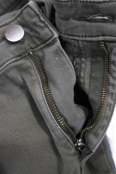 DL1961 Mens Cropped Green Pants Size 34