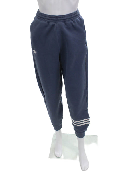 Adidas Mens Jogger Sweatpants Dark Blue Size XS