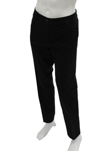Brax Feel Good Mens Dress Pants Black Size 40