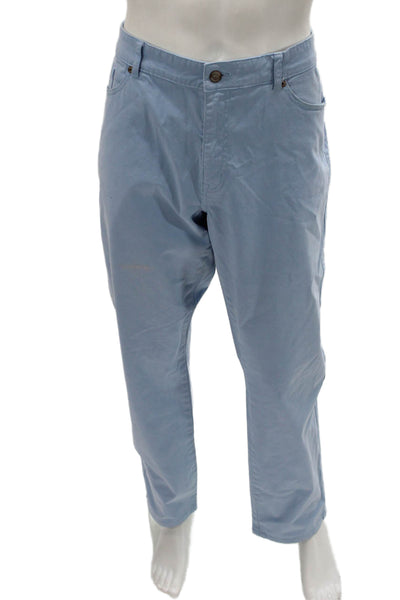 Peter Millar Mens Light Blue Chinos Size 38