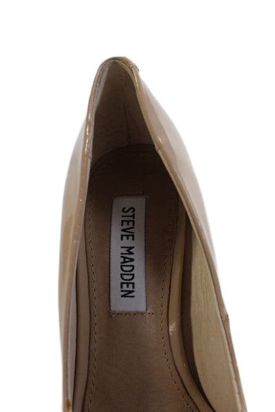 Steve Madden Womens Slip-On Pump Stiletto High Heels Pink Size 5.5