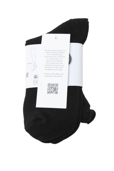 Ugg Women's Lettuce Edge Socks Black One Size