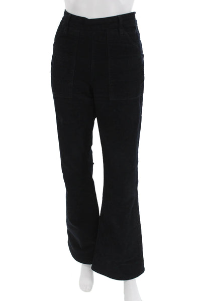 Frame Denim Womens Dark Blue Pants Button 97% Cotton 3% Lycra Size 29