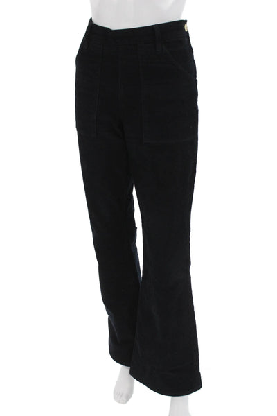 Frame Denim Womens Dark Blue Pants Button 97% Cotton 3% Lycra Size 29