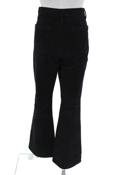 Frame Denim Womens Dark Blue Pants Button 97% Cotton 3% Lycra Size 29