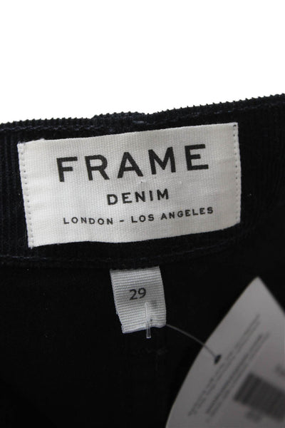 Frame Denim Womens Dark Blue Pants Button 97% Cotton 3% Lycra Size 29