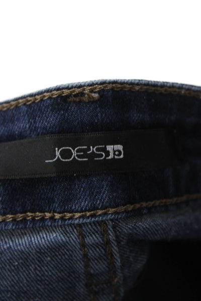 Joes Womens Dark Blue Mid Rise Skinny Jeans Size 30