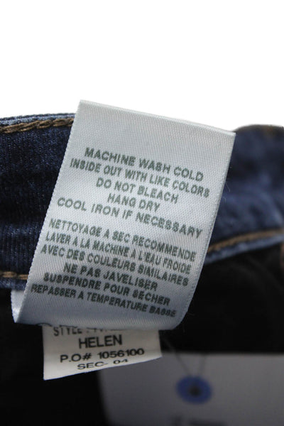 Joes Womens Dark Blue Mid Rise Skinny Jeans Size 30