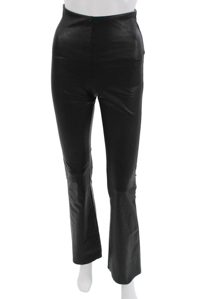 Steve Madden Women 90s Black Pants Polyurethane Size XS