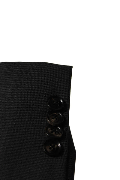 Ted Baker London Mens Suit Jacket Dark Gray Wool Button Size 40