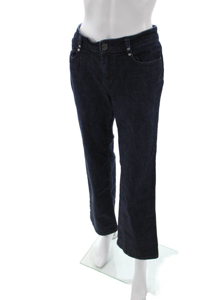 DKNY Jeans Women Bootcut Jeans Dark Blue Designer Size 8
