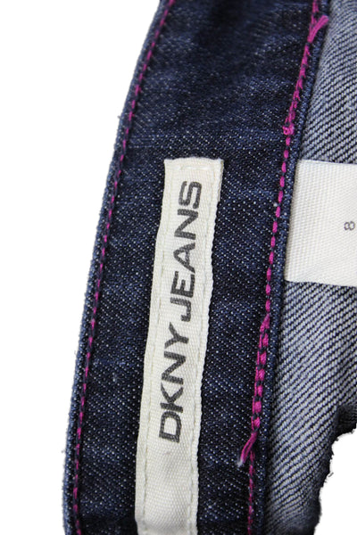 DKNY Jeans Women Bootcut Jeans Dark Blue Designer Size 8
