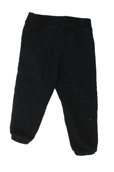 Gucci Childrens Boys Pull On Sweatpants Black Cotton Size 4