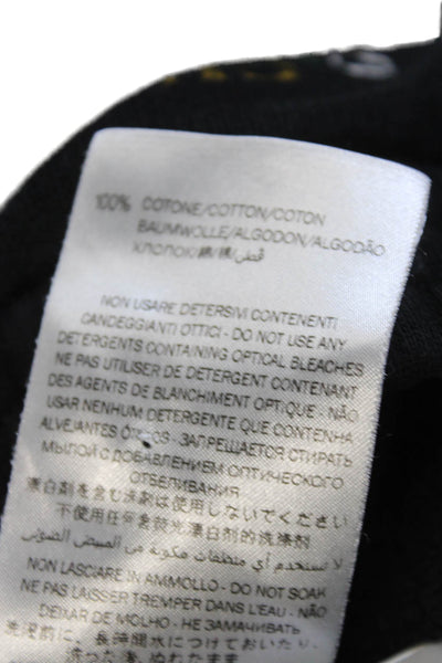 Gucci Childrens Boys Pull On Sweatpants Black Cotton Size 4
