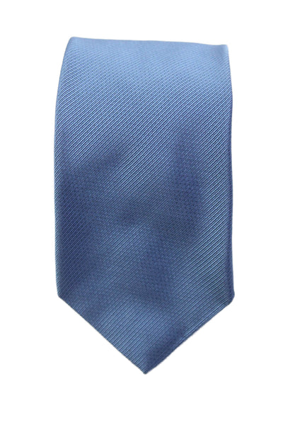 Lambertson Truex Mens Silk Wide Necktie Sky Blue