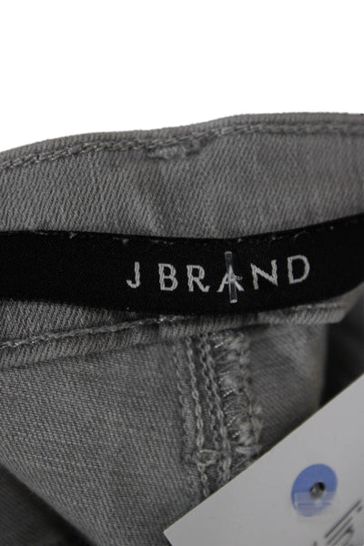J Brand Womens Skinny Jegging Gray Mid Rise 30 Inseam Size 24