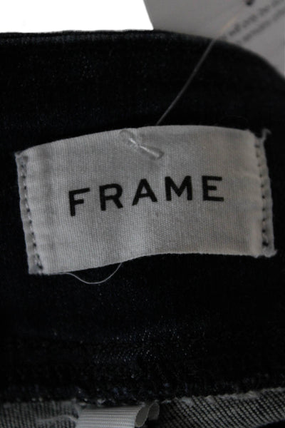 Frame Womens Dark Blue Mid Rise Jeans Size 0