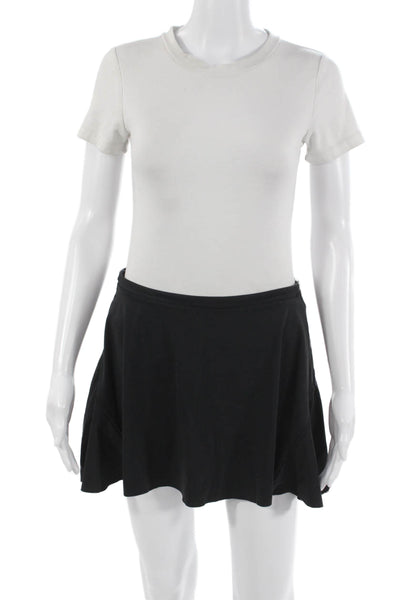 Athleta Womens Skater Skort Black Size S