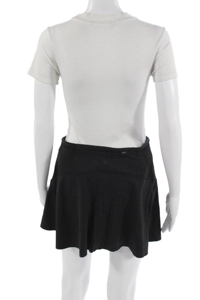 Athleta Womens Skater Skort Black Size S