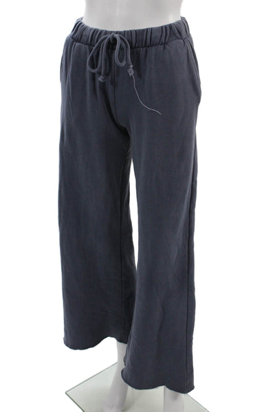 Katie J Unisex Dark Gray Drawstring Sweatpants 70% Cotton 30% Polyester Size M