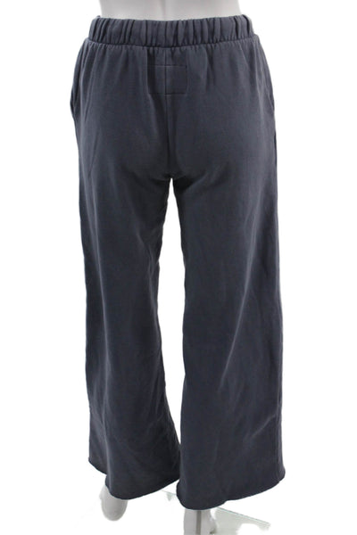Katie J Unisex Dark Gray Drawstring Sweatpants 70% Cotton 30% Polyester Size M