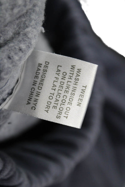 Katie J Unisex Dark Gray Drawstring Sweatpants 70% Cotton 30% Polyester Size M