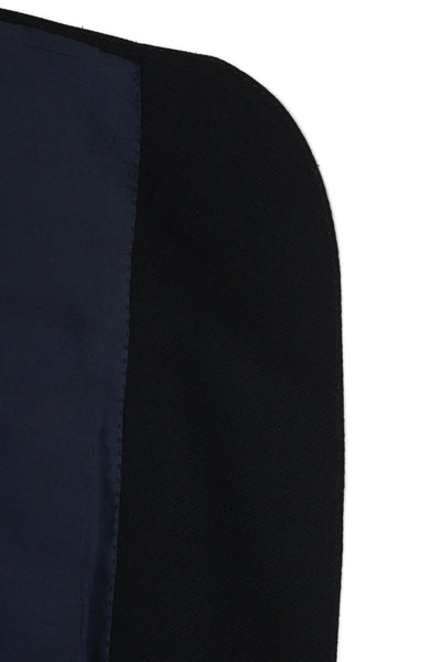 Ermenegildo Zegna Men Dark Blue 100% Wool Suit Jacket Size 54