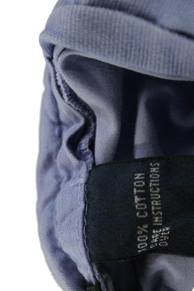 Polo Ralph Lauren Mens Cargo Shorts Light Blue 100% Cotton Size 34