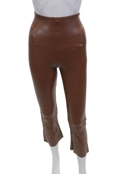 Commando Womens Brown Cropped Pants Size XS