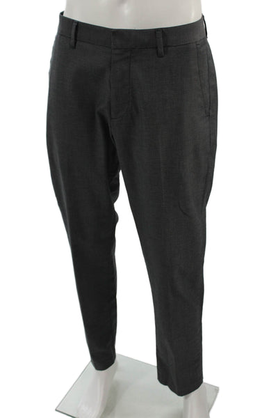 Bonobos Men Dress Pants Dark Gray 97% Cotton 3% Spandex Size 32
