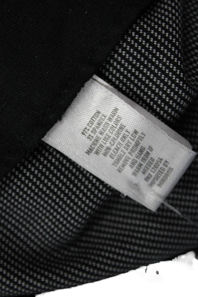Bonobos Men Dress Pants Dark Gray 97% Cotton 3% Spandex Size 32