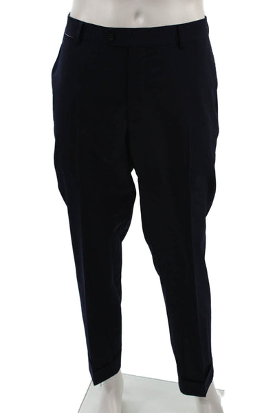Suit Supply Mens Dress Pants Dark Blue Big & Tall Size 34