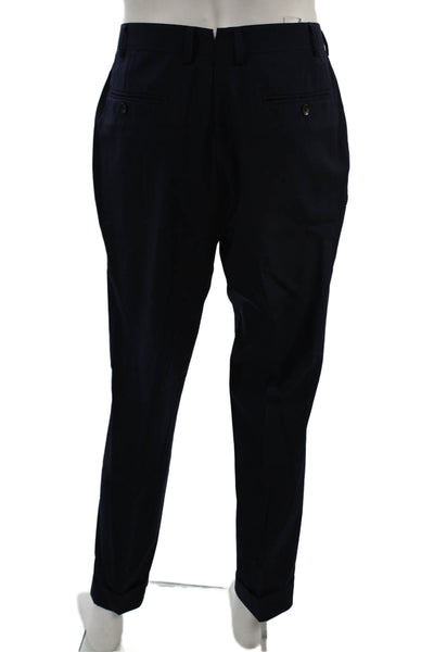 Suit Supply Mens Dress Pants Dark Blue Big & Tall Size 34