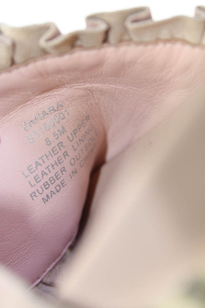 Kate Spade New York Womens Ruffle Detail Espadrille Platform Shoes Pink Sz 8.5M