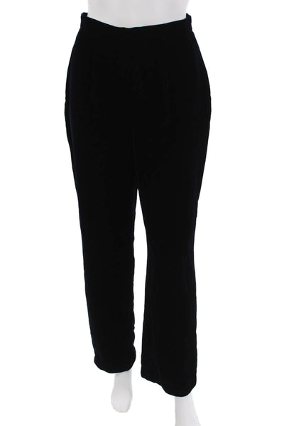 Ralph Ralph Lauren Women Black Dress Pants Rayon Viscose Size 6