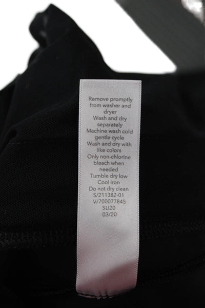 Athleta Women Black Mini Skort Size 0