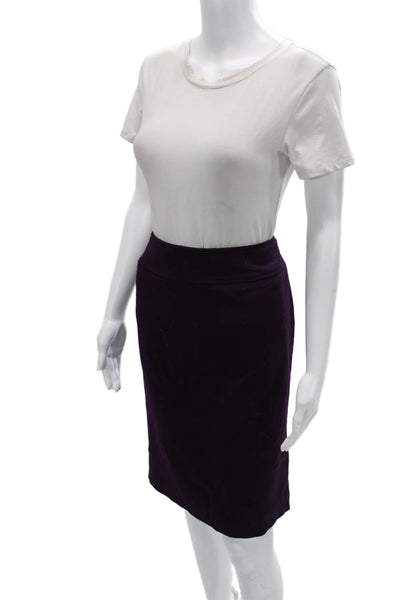 Tahari Women Straight Pencil Black Skirt Size 12