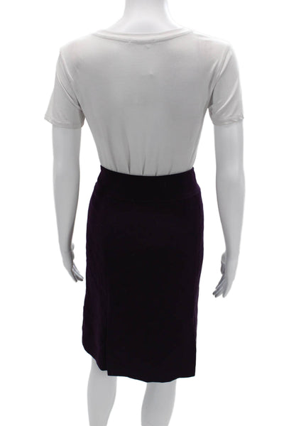 Tahari Women Straight Pencil Black Skirt Size 12